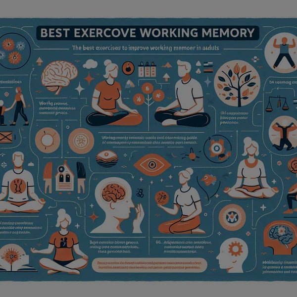 Quels sont les meilleurs exercices pour améliorer la mémoire de travail chez les adultes ?